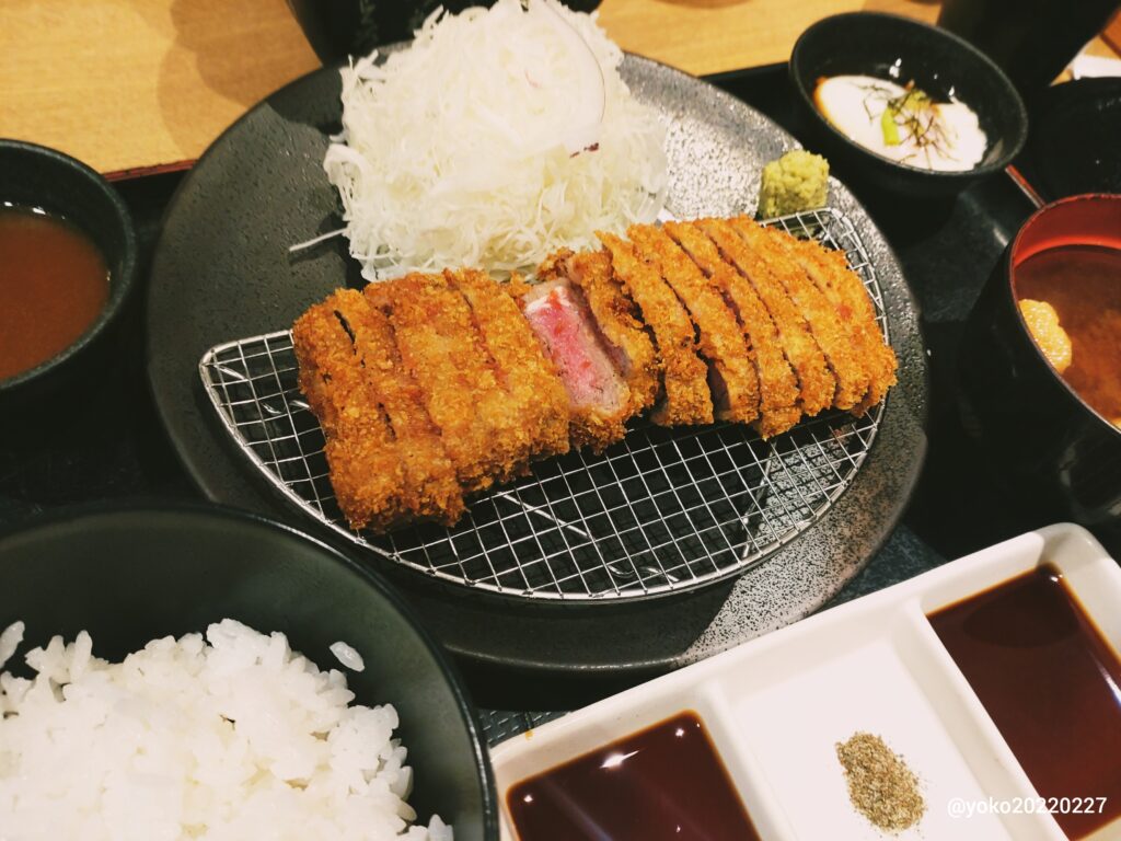 京都勝牛 牛サーロインカツ膳