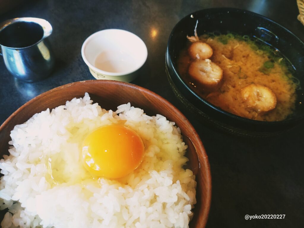 びっくりドンキー 卵かけご飯