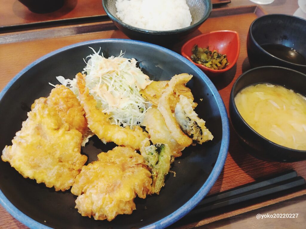 喜楽や特製 天ぷら定食