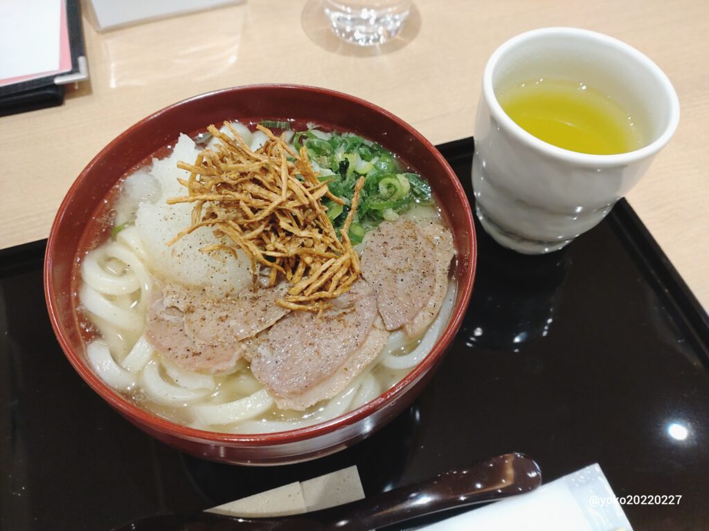 茶寮伊藤園 鴨ねぎ山椒うどん